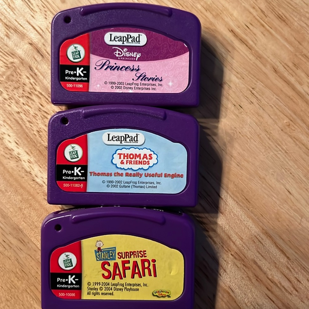 LeapPad Learning System Pre-K cartridges